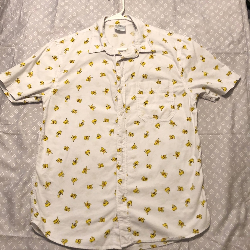 EUC Pokémon button down shirt. Perfect for back to school.